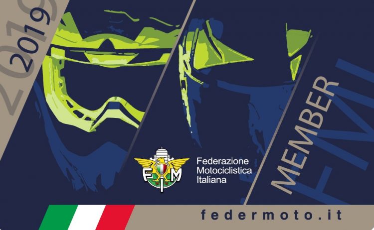 Tesseramento FMI 2019 Moto Club Milani