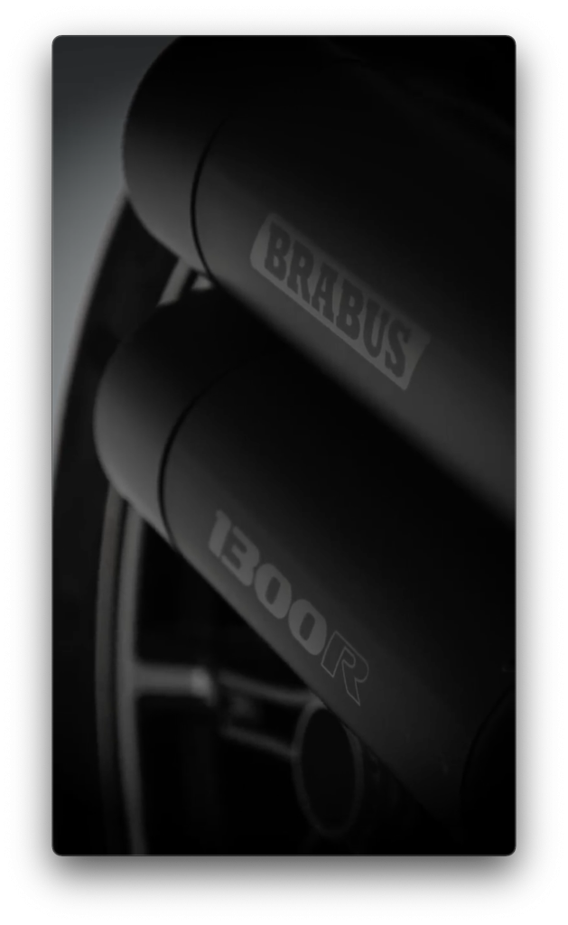 KTM Brabus dettaglio scarichi