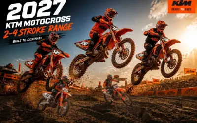 Nuove KTM SX 2027 a Roma: gamma motocross completa nel nostro showroom